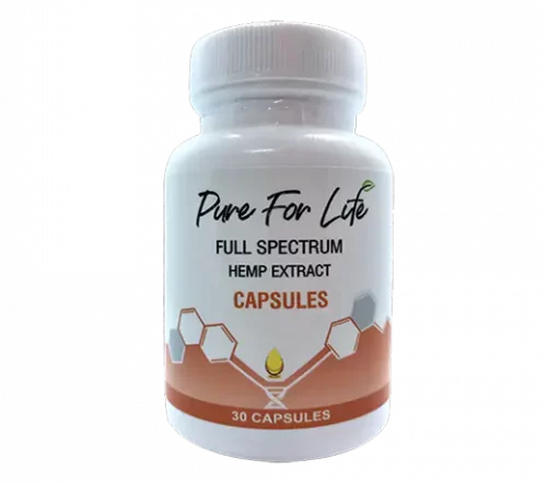 Pure For Life - Здравословен Коноп 9 soft capsules